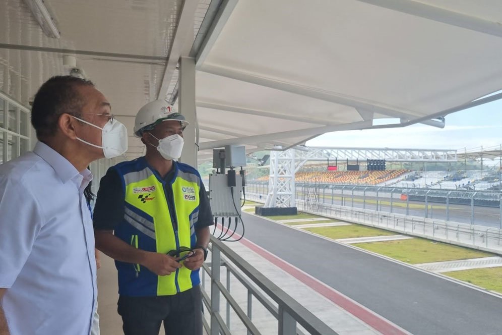 KSP Tinjau Kesiapan Fasilitas Pendukung MotoGP Mandalika 2022