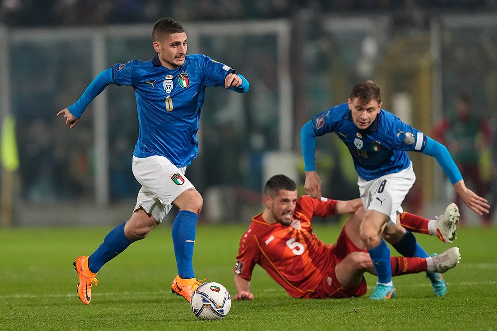 Man of the Match Italia vs Makedonia Utara: Marco Verratti