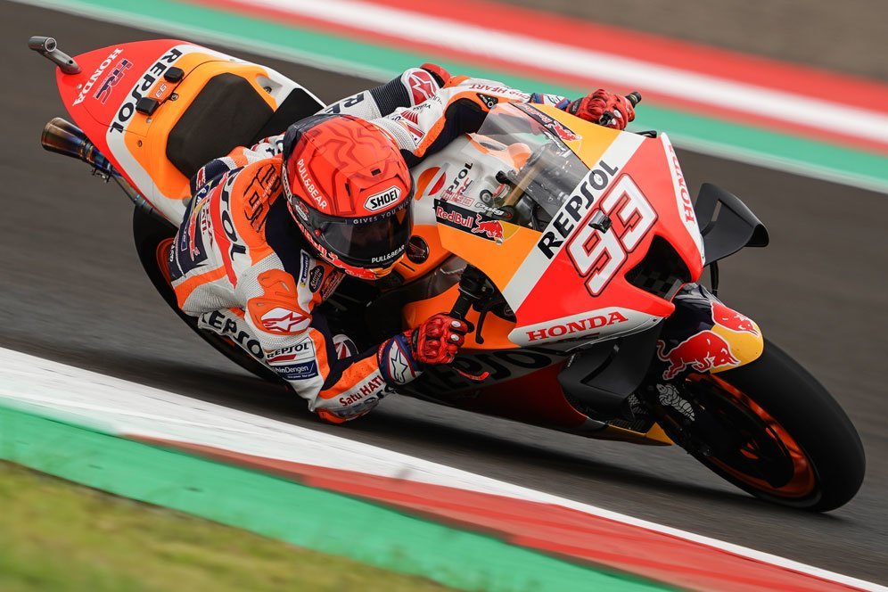 Hasil FP3 MotoGP Mandalika: Marquez Tercepat, Bezzecchi-Marini Bikin Kejutan