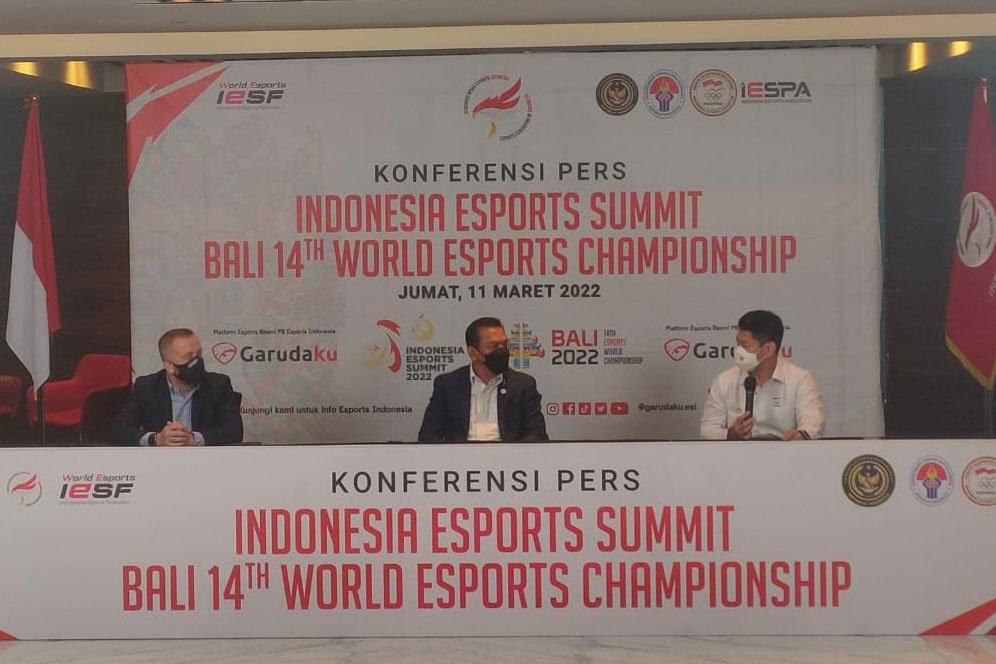 Bertemu Sekjen IESF, Ketua Harian PBESI Paparkan Desain Besar Kejuaraan Dunia Esports 2022