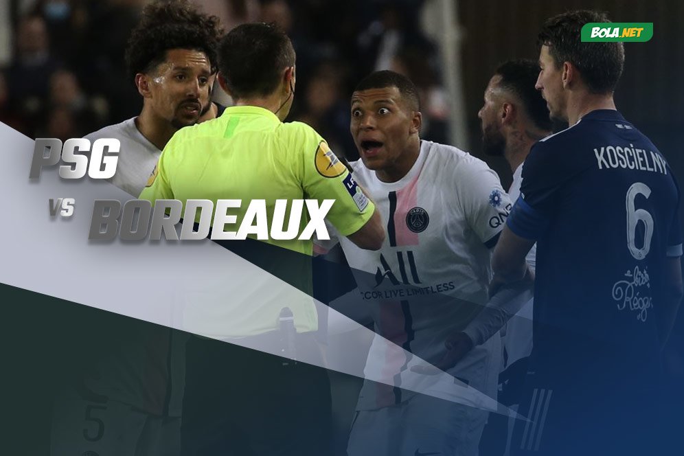 Data dan Fakta Ligue 1: PSG vs Bordeaux