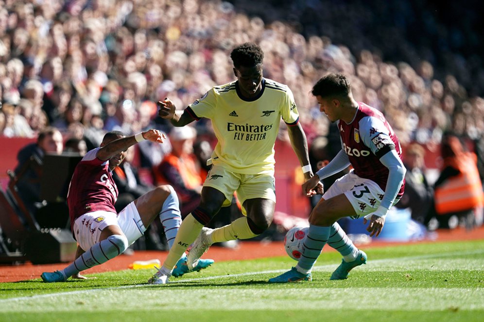 Man of the Match Aston Villa vs Arsenal: Bukayo Saka