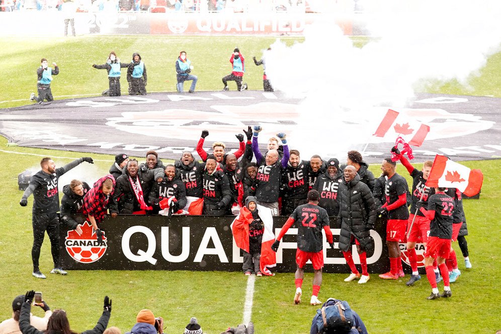 Momen Ketika Timnas Kanada Akhiri Penantian 36 Tahun ke Piala Dunia Momen Ketika Timnas Kanada Akhiri Penantian 36 Tahun ke Piala Dunia