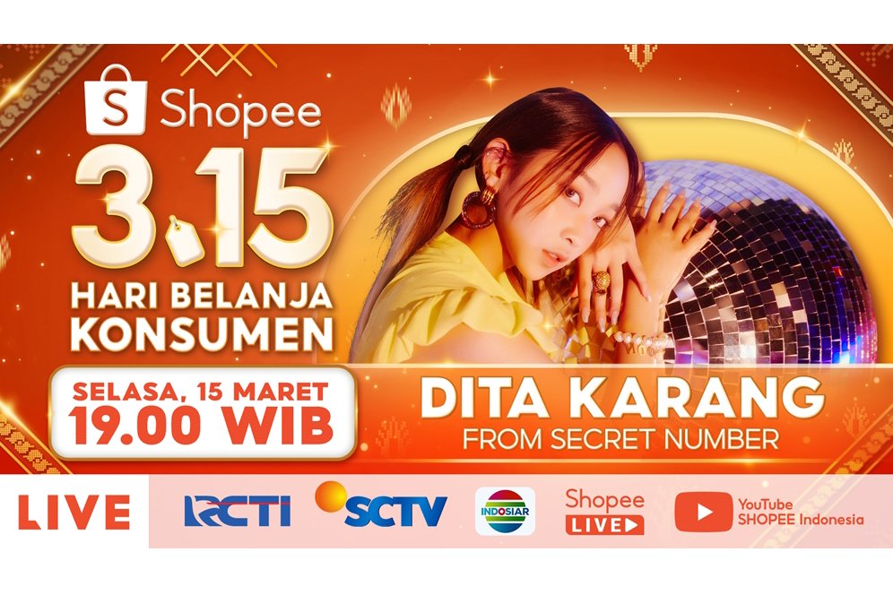 Yuk Nobar Shopee Hari Belanja Konsumen TV Show bersama TREASURE, Dita Karang dan Artis Top Lainnya!