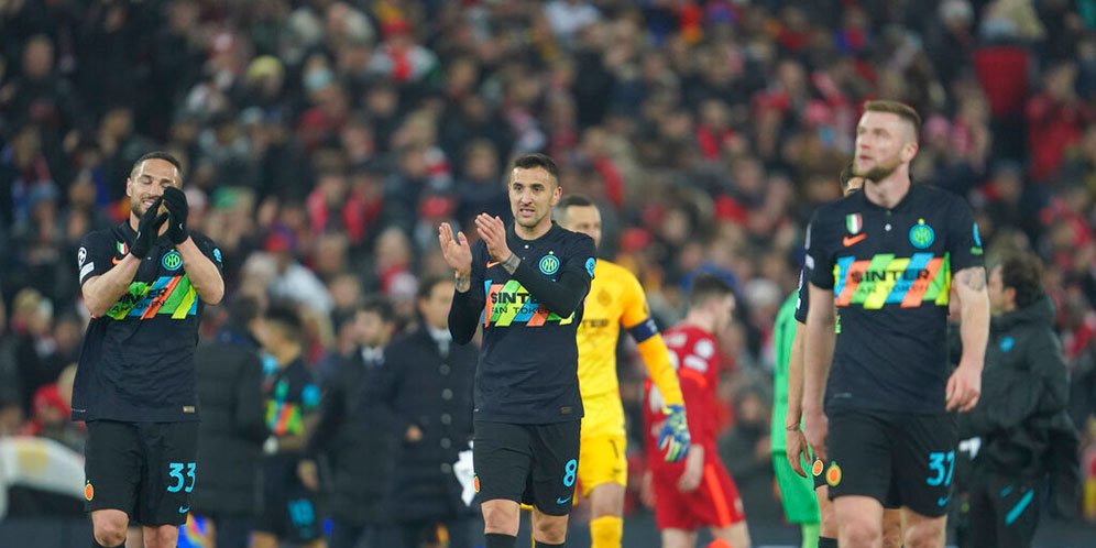 Rapor Pemain Inter Milan vs Liverpool di Anfield: Vidal Monster, Sanchez Merusak Segalanya
