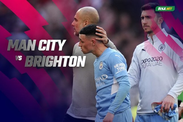 Liga Inggris/Premier League: Manchester City vs Brighton (c) Bola.net