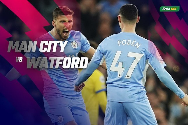 Liga Inggris/Premier League: Manchester City vs Watford (c) Bola.net