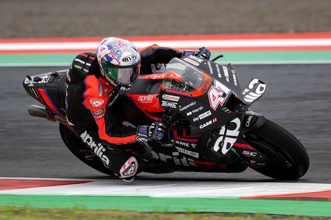 Pembalap Aprilia Racing, Aleix Espargaro (c) Aprilia Racing