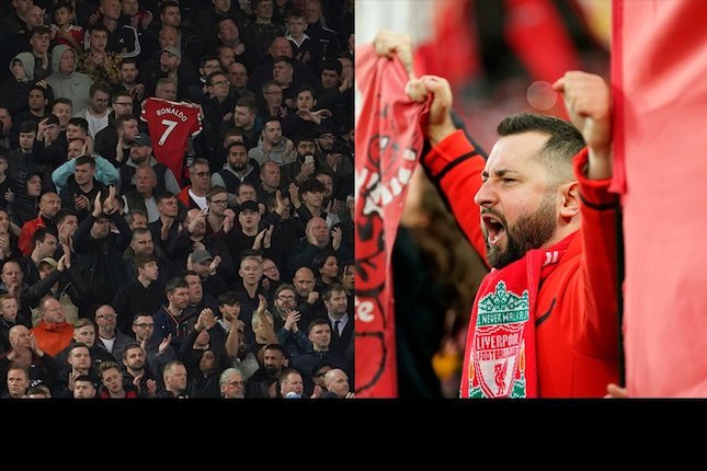 Tribute Fans Liverpool untuk Ronaldo