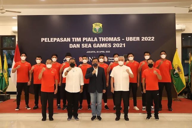 Pebulu Tangkis Putra untuk Piala Thomas 2022 dan SEA Games 2021