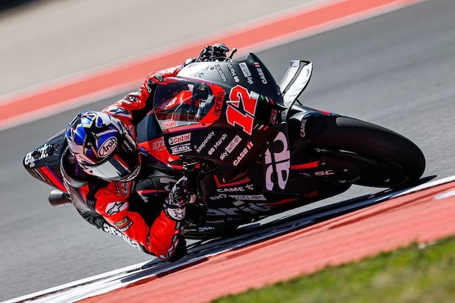 Pembalap Aprilia Racing, Maverick Vinales (c) Aprilia Racing