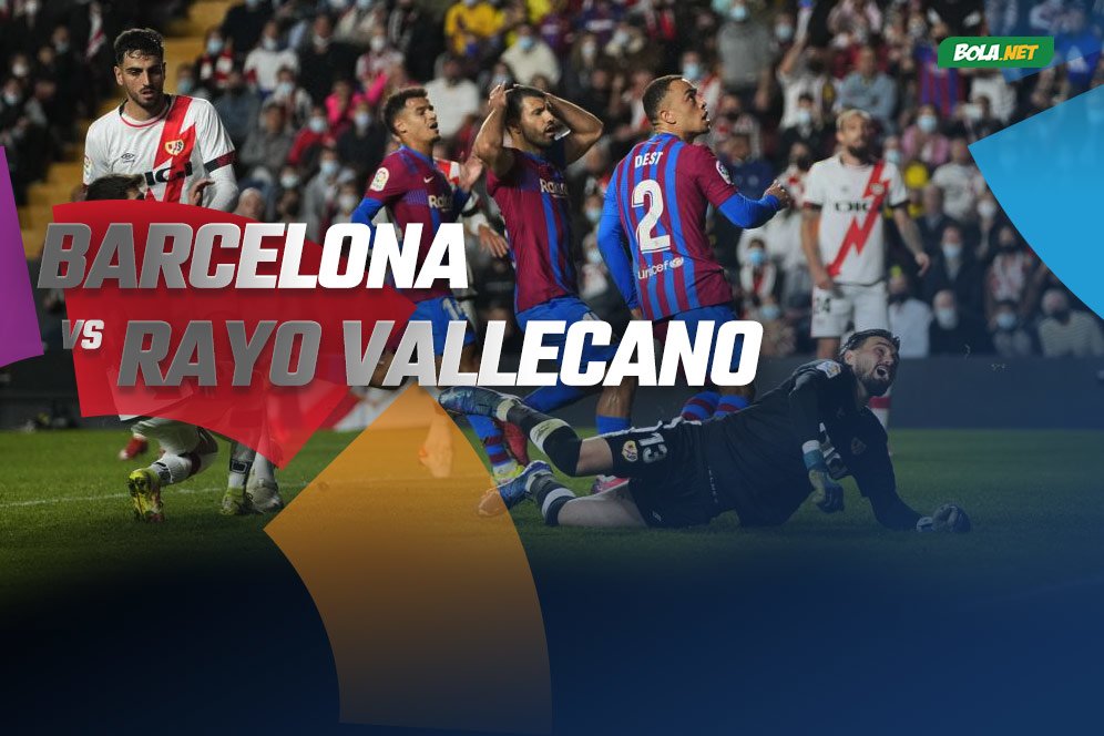 Link Live Streaming Barcelona vs Rayo Vallecano di Vidio, Senin 25 April 2022