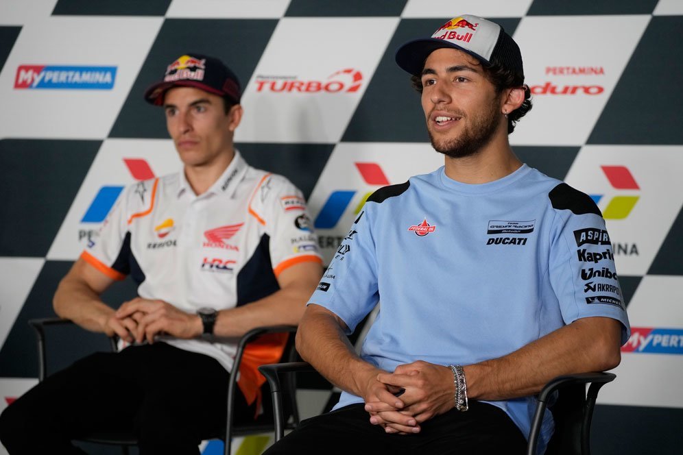 Enea Bastianini Prediksi Marc Marquez Bakal Jadi Rival Tangguh di MotoGP 2023