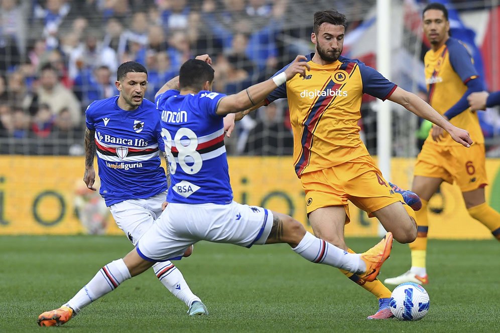 Man of the Match Sampdoria vs AS Roma: Bryan Cristante