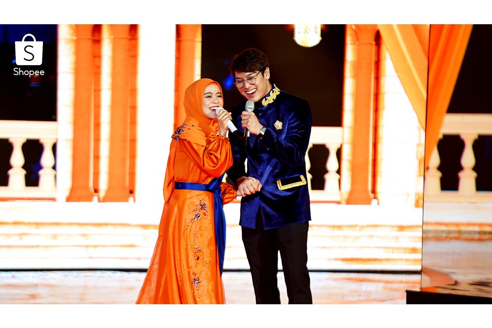 Lesti Kejora dan Rizky Billar Hadirkan Romantisme di TV Show Shopee Big Ramadan Sale