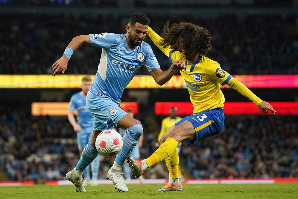 Man of the Match Manchester City vs Brighton: Riyad Mahrez