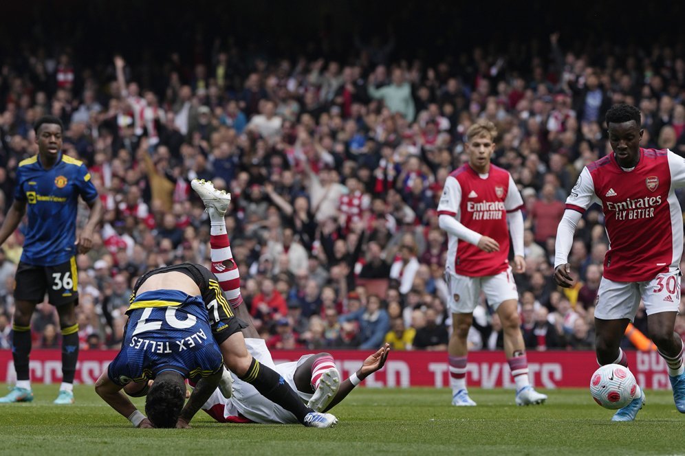 Rapor Pemain MU Saat Dipermak Arsenal 3-1: Fernandes dan Telles Dapat 3, Kalau Varane?