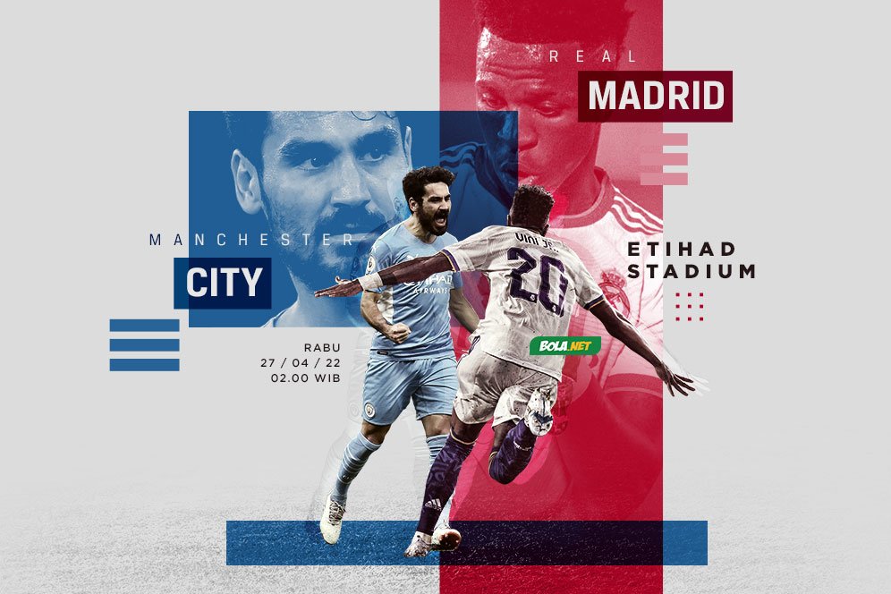 Starting XI Kombinasi Man City dan Real Madrid: Benzema Ditopang De Bruyne dan Mahrez, Ngeri!