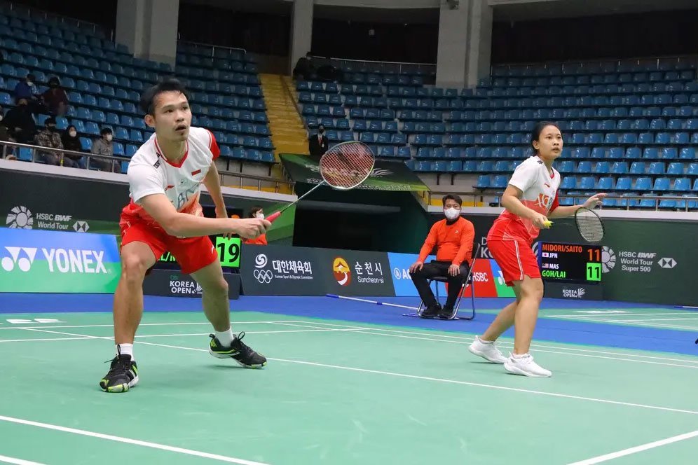 Adnan/Mychelle dan Rinov/Pitha Kompak Melaju ke Perempat Final Korea Open 2022