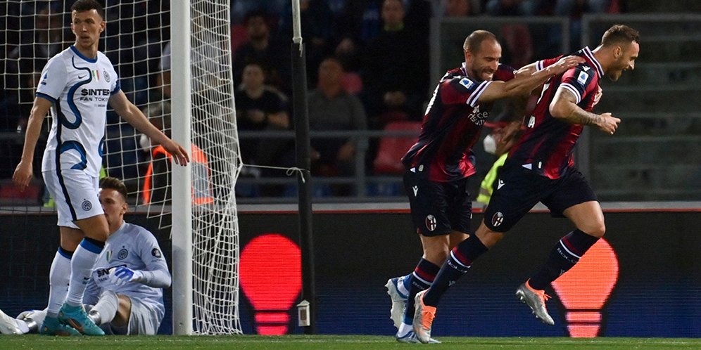 Hasil Pertandingan Bologna vs Inter Milan: Skor 2-1 Hasil Pertandingan Bologna vs Inter Milan: Skor 2-1