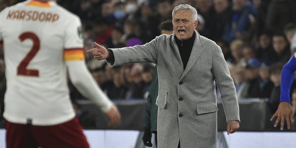 Leicester 1-1 AS Roma, Jose Mourinho Semprot Pemainnya: Mudah Kehilangan Bola, Stamina Payah!
