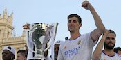 Real Madrid Juara La Liga, Courtois Sempat-sempatnya Sindir Barcelona