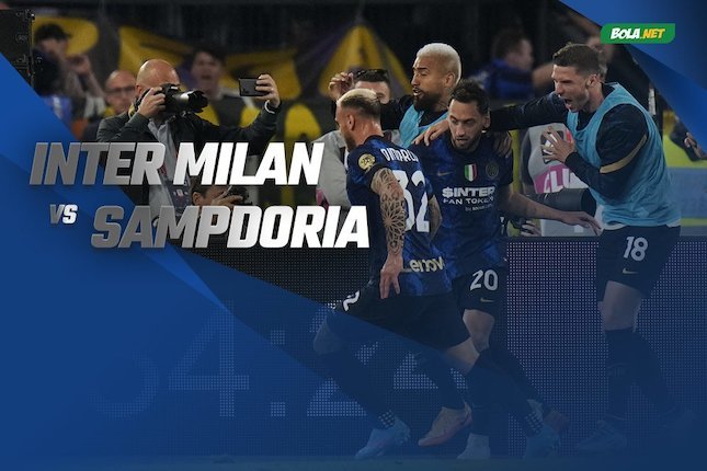 Liga Italia/Serie A: Inter Milan vs Sampdoria (c) Bola.net