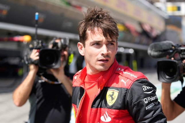 Pembalap Scuderia Ferrari, Charles Leclerc (c) AP Photo