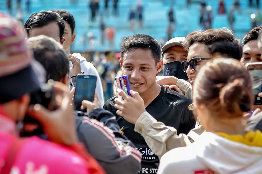 Tersingkir dari Starting XI Arema FC pada Tiga Laga Terakhir, Evan Dimas Tetap Profesional