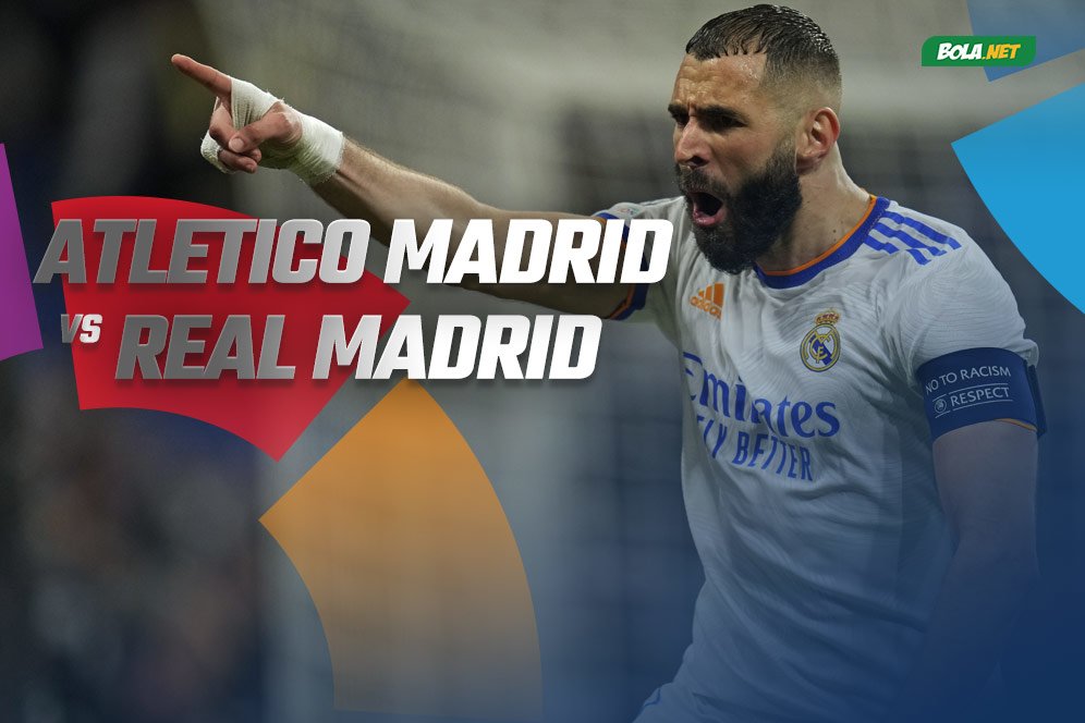 Link Live Streaming Atletico Madrid vs Real Madrid di Vidio, 9 Mei 2022