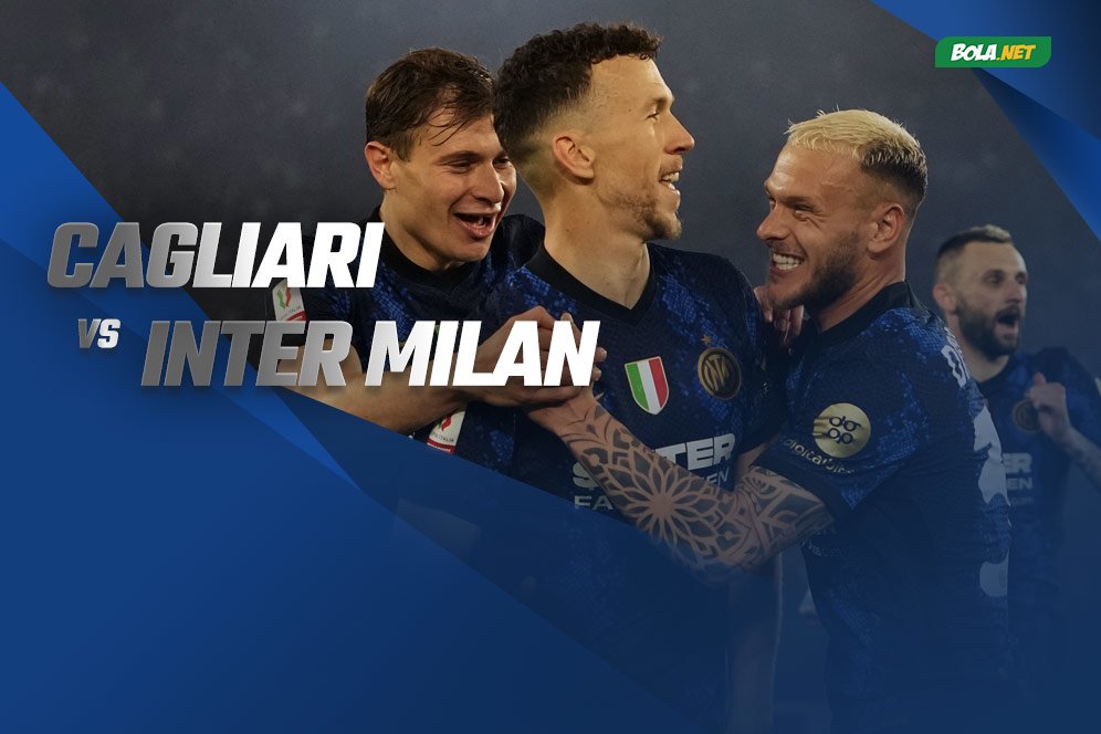 Data dan Fakta Serie A: Cagliari vs Inter Milan