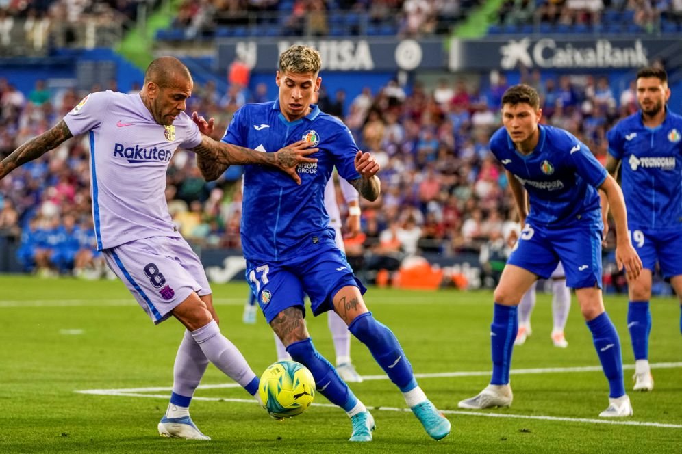 Man of the Match Getafe vs Barcelona: Dani Alves