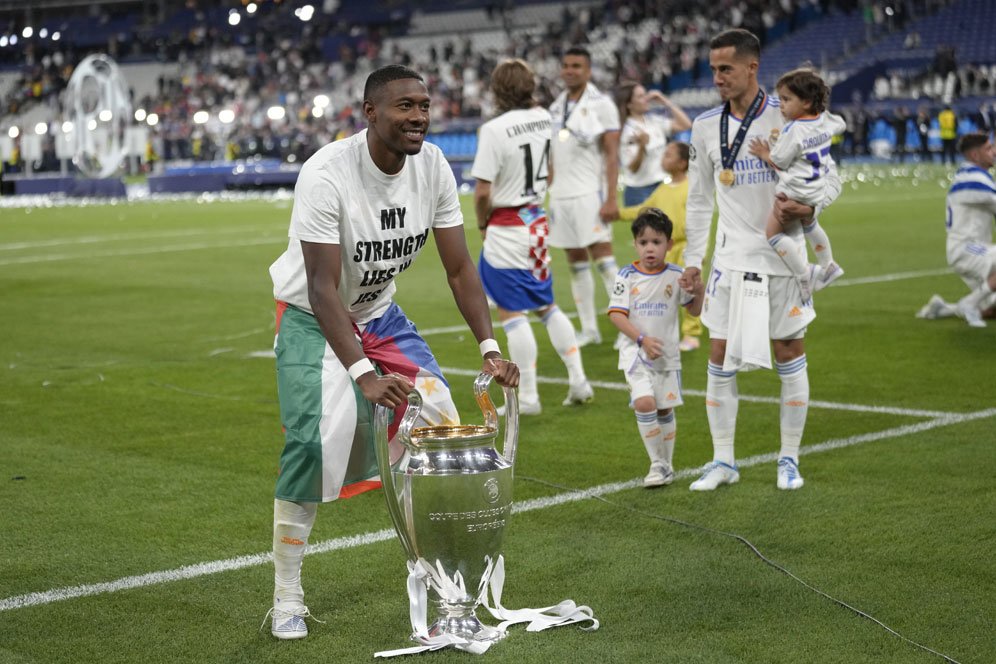 David Alaba si Juara Beruntun, Tidak Pernah Absen Juara Liga Sejak 2013!