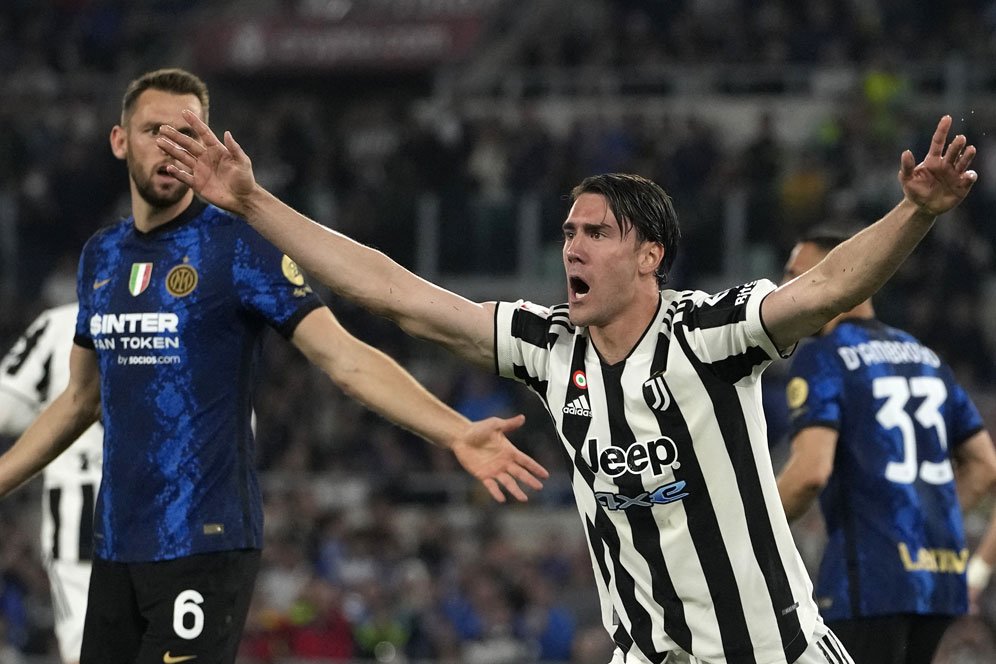 Juventus Keok Lawan Inter Milan, Ini Pesan Vlahovic Untuk Juventini