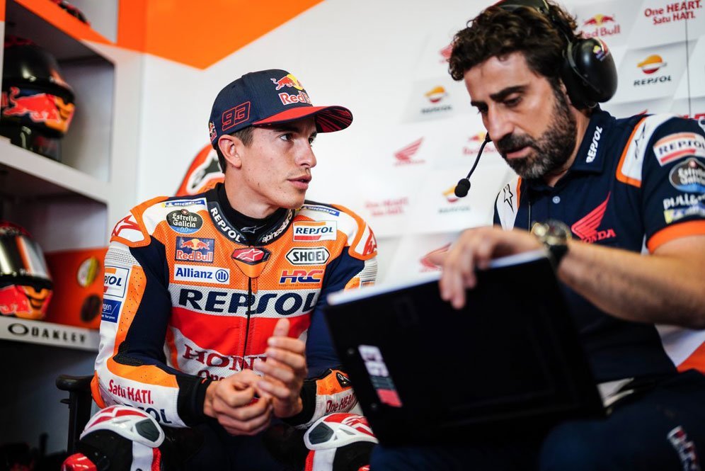 Marc Marquez Beber Alasan Tetap Balapan di Mugello Meski Bakal Operasi Lagi