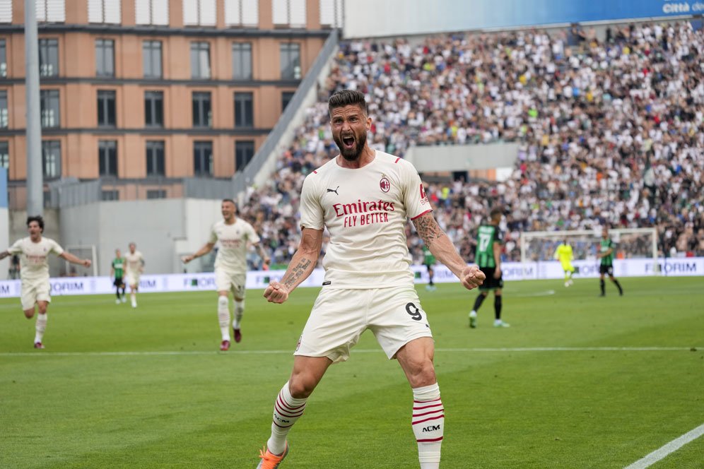 Man of the Match Sassuolo vs AC Milan: Olivier Giroud