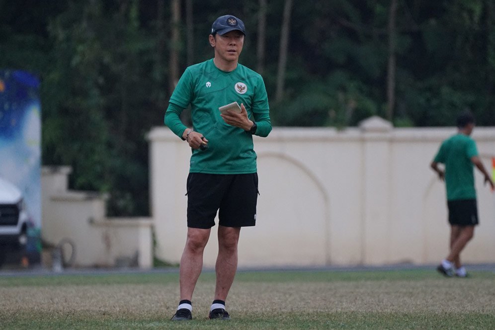 Video SEA Games 2021: Kala Shin Tae-yong Pamer Aksi Gocekan di Latihan Timnas Indonesia