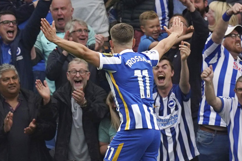 Man of the Match Brighton vs Manchester United: Leandro Trossard