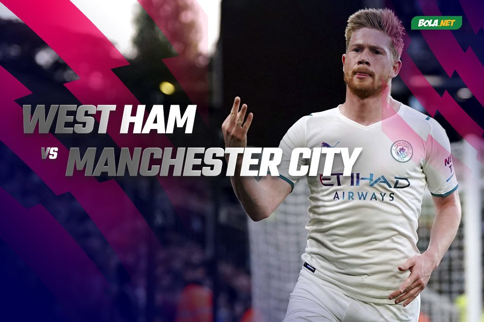 Data dan Fakta Premier League: West Ham vs Manchester City