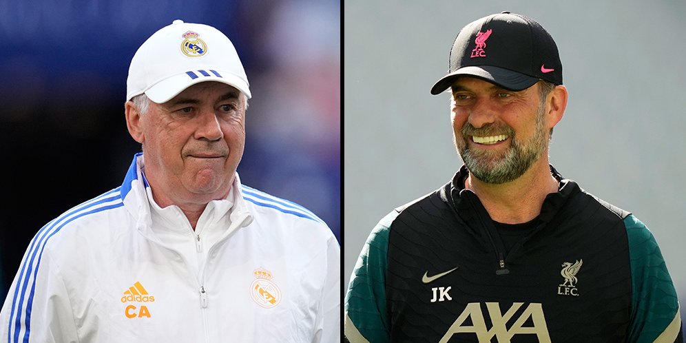 Carlo Ancelotti vs Jurgen Klopp: Beda Gaya Main, Responsif vs Eksplosif Carlo Ancelotti vs Jurgen Klopp: Beda Gaya Main, Responsif vs Eksplosif