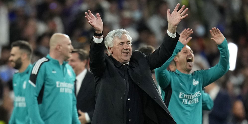 Ini Dia Pesan Krusial Ancelotti Pada Skuat Madrid Sebelum Lawan Manchester City