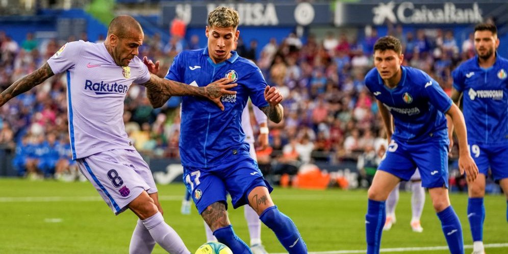 Man of the Match Getafe vs Barcelona: Dani Alves