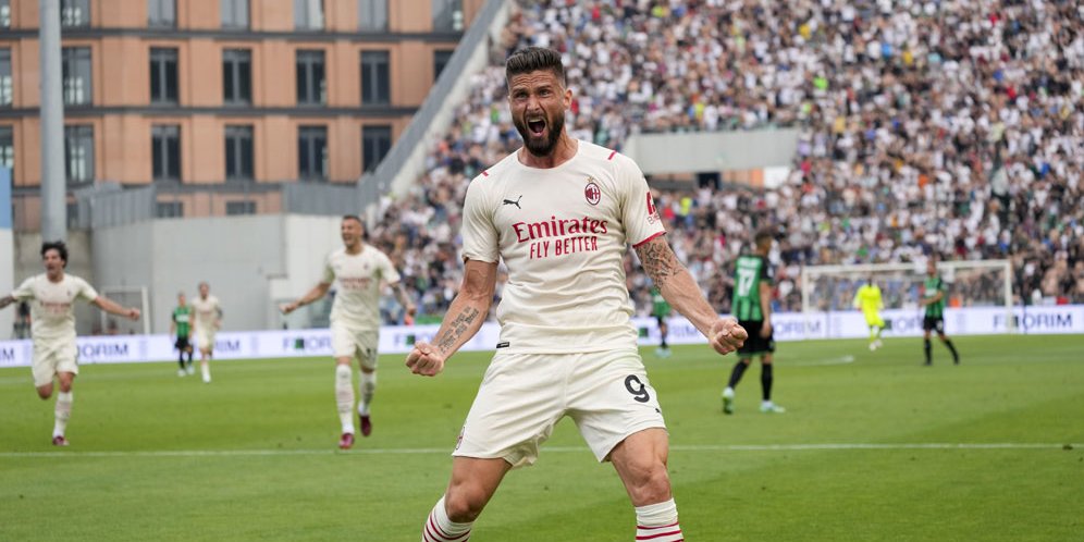 Man of the Match Sassuolo vs AC Milan: Olivier Giroud