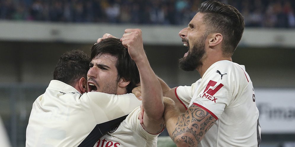 Rapor AC Milan Usai Hajar Verona: Tonali Numero Uno, Leao On Fire!