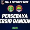 Highlights Piala Presiden 2022: Persebaya Surabaya 1-3 Persib Bandung