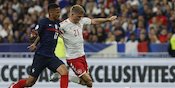 Man of the Match Perancis vs Denmark: Andreas Cornelius