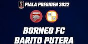 Hasil Piala Presiden 2022: Barito Putera Paksa Borneo FC Berbagi Poin