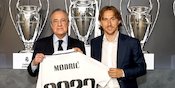 Modric Teken Kontrak Baru di Madrid, Suara Fans: Modric No End, Umumin Tchouameni!