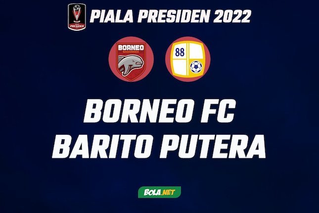 16.00 WIB: Borneo FC vs Barito Putera