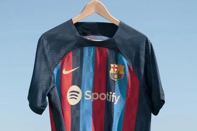 Jersey baru Barcelona musim 2022-23. (c) fcbarcelona.com